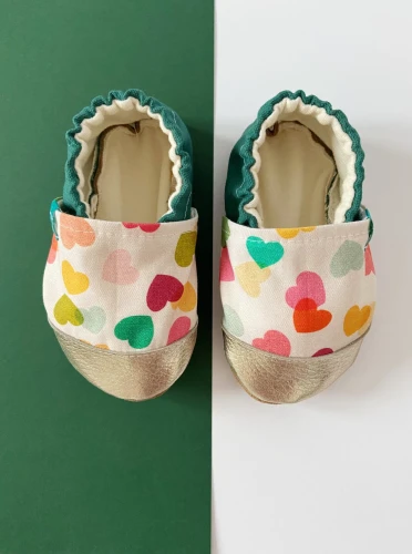 ZŁOTE KAPCIE W SERDUSZKA