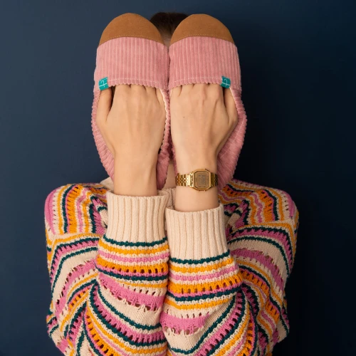 Cuddly Pink Kapcie Damskie.JPG