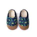 Kapcie dziecięce TITOT Dinozaury Navy Dino