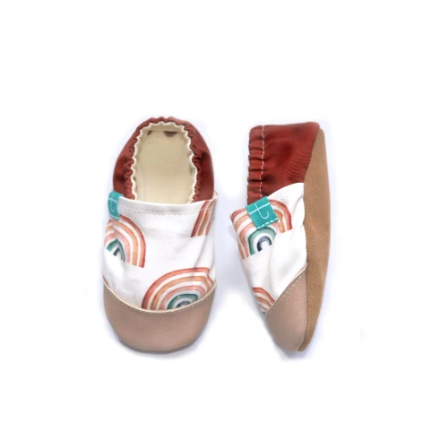 kapcie do zabawy colorful rainbow tecze