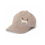 Czapka z Daszkiem TITOT Cuddly Beige – Beżowa Sztruksowa