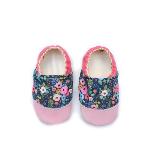 Kapcie Dziecięce Roses on Navy | rozmiar 26 - wysyłka 24 h