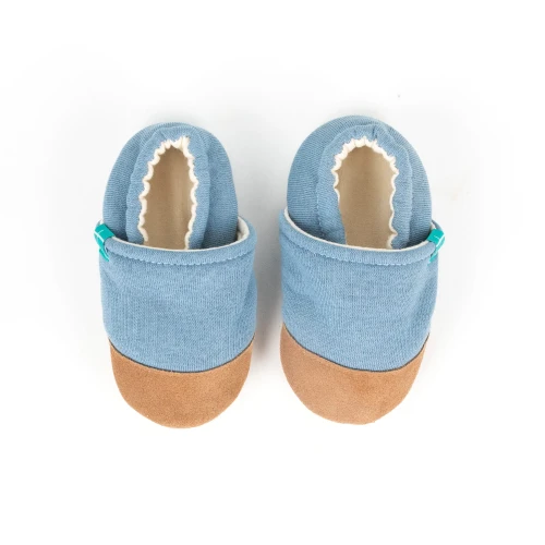 Kapcie Dziecięce NIEBIESKIE - SKY BLUE | rozmiar 27 - wysyłka 24H